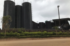 Customer creosote storage facility